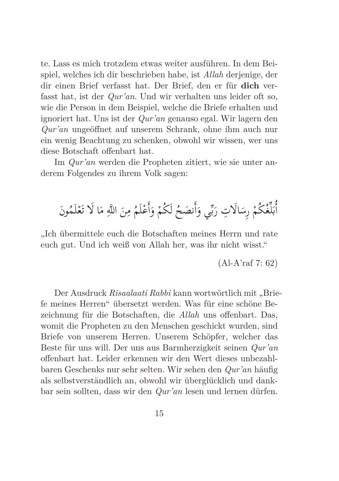 Leseprobe – Mit dem Quran durchs Leben – Seite 2